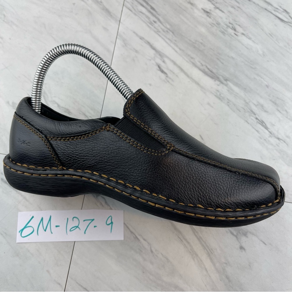 BOC Athena Loafers Shoes Women’s Size 6 M Black Leather Born Concept Comfort